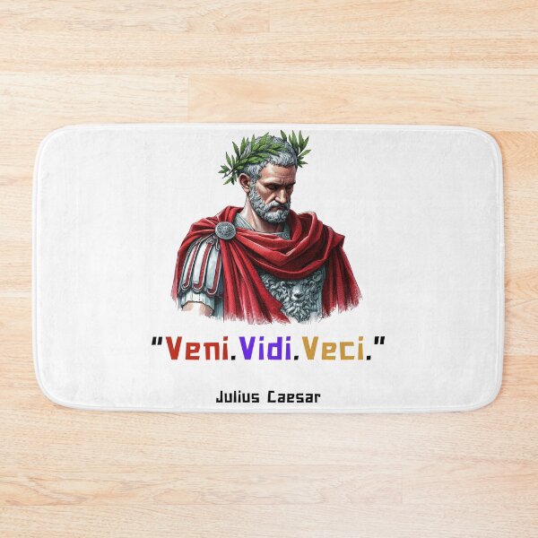 Item preview, Veni, Vidi, Vici Julius Caesar quote for history fans designed and sold by CachoGlorious.