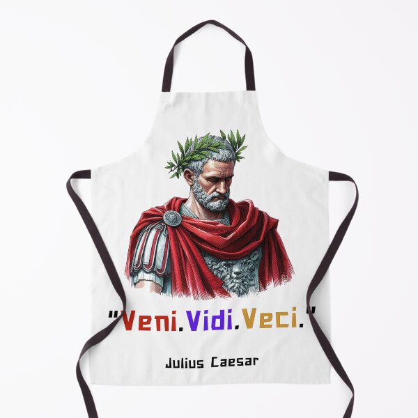 Item preview, Veni, Vidi, Vici Julius Caesar quote for history fans designed and sold by CachoGlorious.