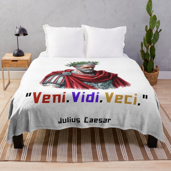 Item preview, Veni, Vidi, Vici Julius Caesar quote for history fans designed and sold by CachoGlorious.
