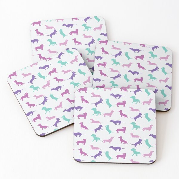 Item preview, Dachshund Pattern v20 designed and sold by Baikachi AD.