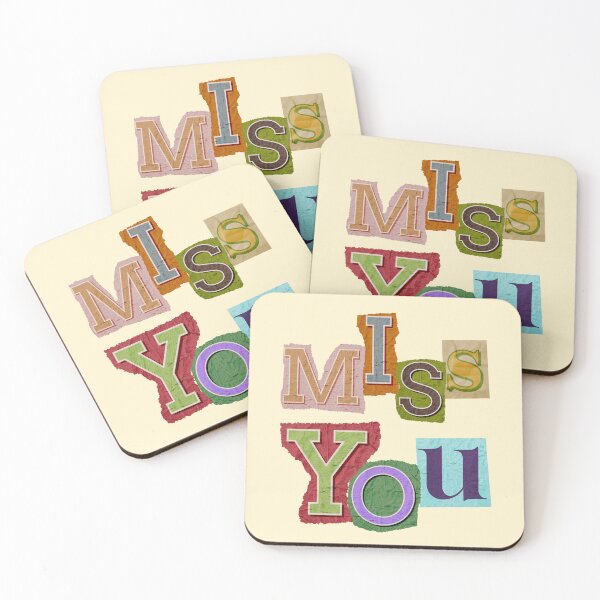 Item preview, Miss you in decoupage paper  designed and sold by NurzZz73.
