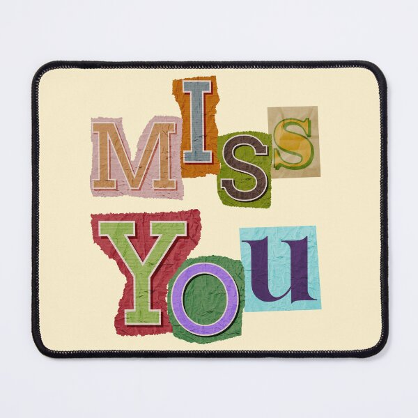 Item preview, Miss you in decoupage paper  designed and sold by NurzZz73.