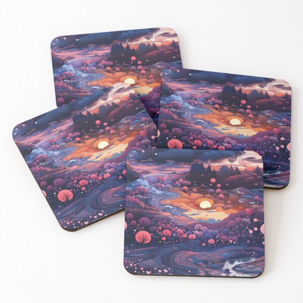 Item preview, Whimsical Love Landscape designed and sold by prissipix.