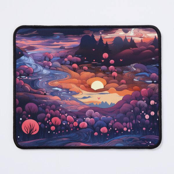 Item preview, Whimsical Love Landscape designed and sold by prissipix.