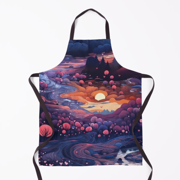 Item preview, Whimsical Love Landscape designed and sold by prissipix.