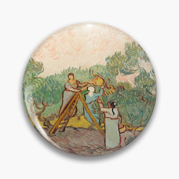 Item preview, Women Picking Olives, 1889, by van Gogh designed and sold by Suzana Djordjevic.