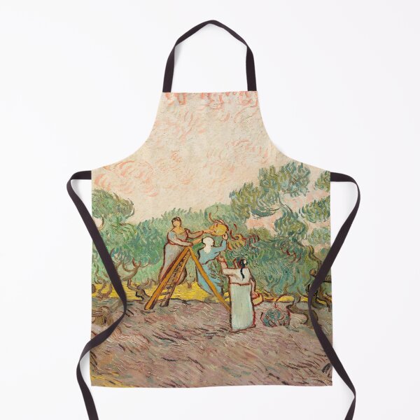 Item preview, Women Picking Olives, 1889, by van Gogh designed and sold by Suzana Djordjevic.
