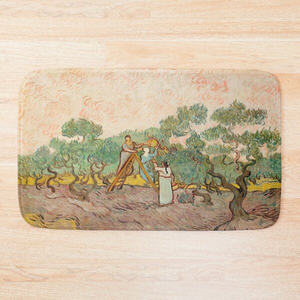 Item preview, Women Picking Olives, 1889, by van Gogh designed and sold by Suzana Djordjevic.