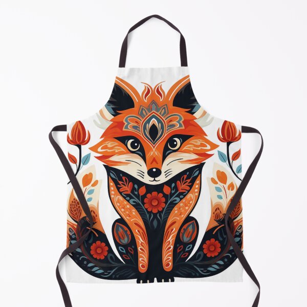 Item preview, Folklore Fox - Ornate Forest Spirit designed and sold by dungeonwarriors.