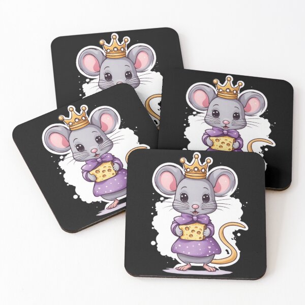 Item preview, Cute princess mouse with cheese  designed and sold by Culmika.