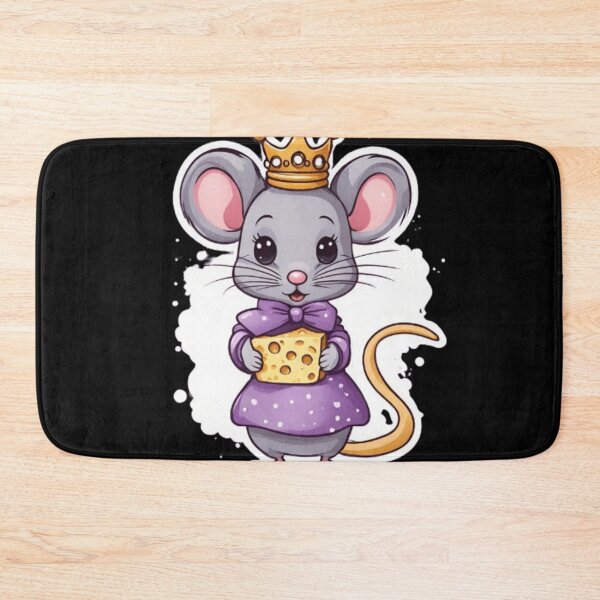 Item preview, Cute princess mouse with cheese  designed and sold by Culmika.