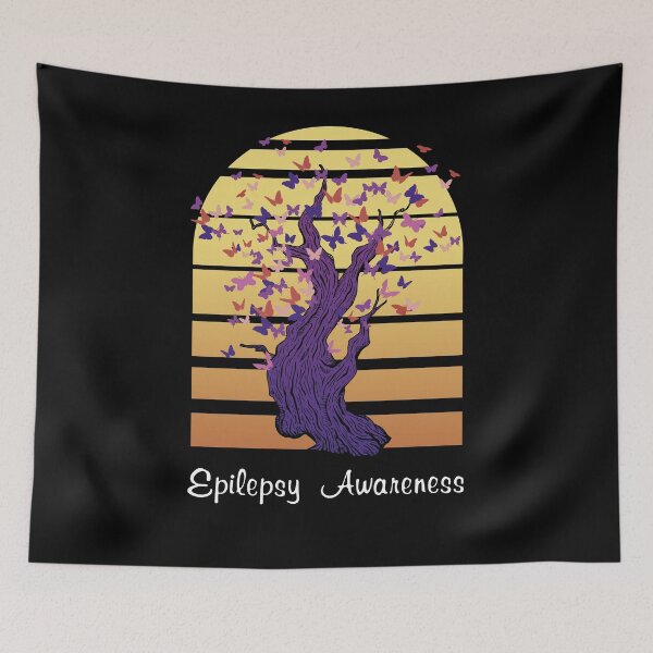 Item preview, Butterflies Making Tree: Epilepsy Awareness designed and sold by Shirtey.
