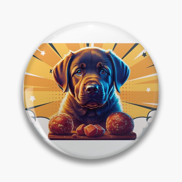 Item preview, "Labrador Puppy Crush: Love for Meatballs! ?❤️ designed and sold by Lahate.