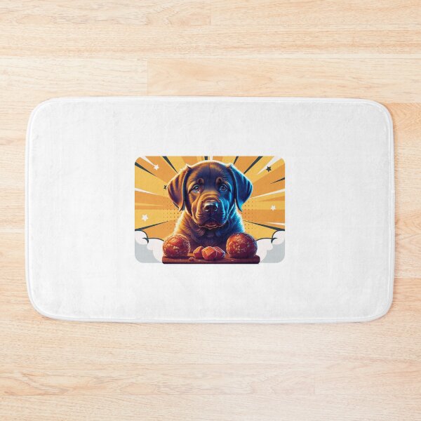 Item preview, "Labrador Puppy Crush: Love for Meatballs! ?❤️ designed and sold by Lahate.