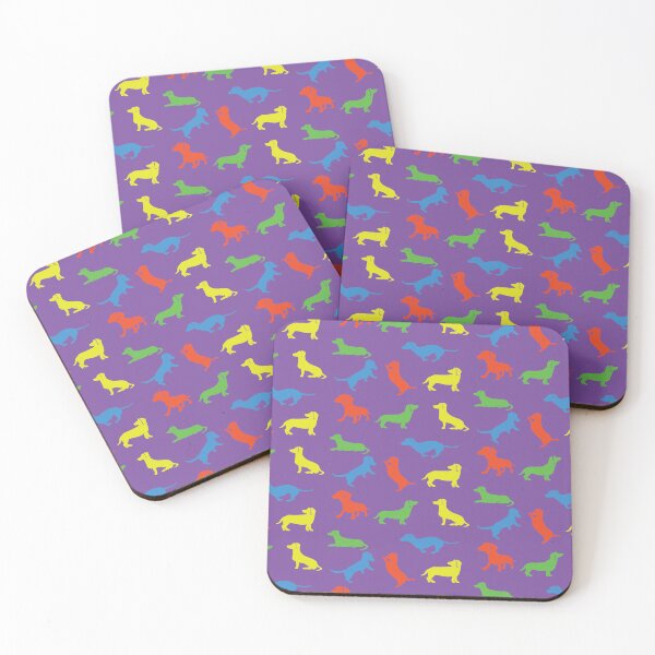 Item preview, Dachshund Pattern v21 designed and sold by Baikachi AD.