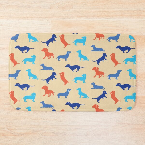 Item preview, Dachshund Pattern v22 designed and sold by Baikachi AD.