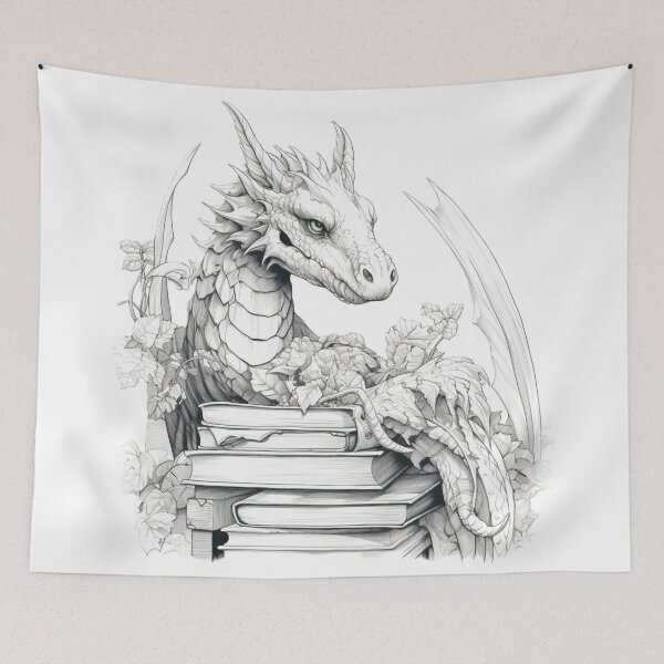 Item preview, Flowery Scholar Dragon designed and sold by NickSpace.