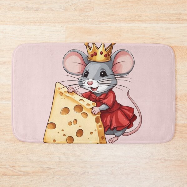 Item preview, Cute princess mouse with cheese  designed and sold by Culmika.