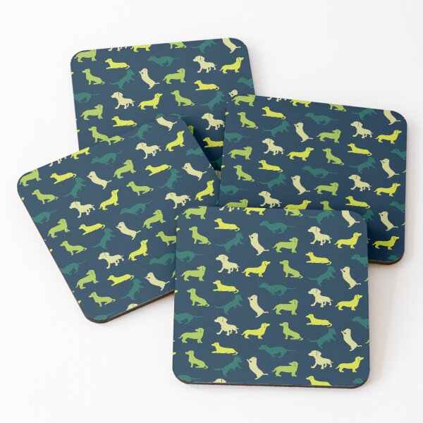 Item preview, Dachshund Pattern v23 designed and sold by Baikachi AD.