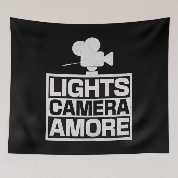 Artikelvorschau, Filmemachen lustige Lichter Kamera Amore Filmemacher Geschenk für Kameramann Kameraliebhaber entworfen und verkauft von HosvPrint .s.