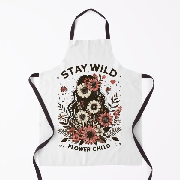 Item preview, Stay Wild Flower Child - Boho Hippie T-Shirt designed and sold by store7azzouzi.