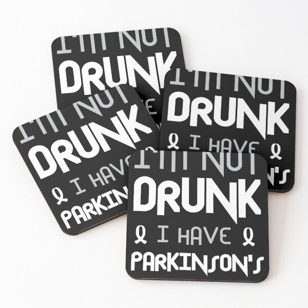 Item preview, Not Drunk, Just Parkinson's: Awareness designed and sold by Shirtey.