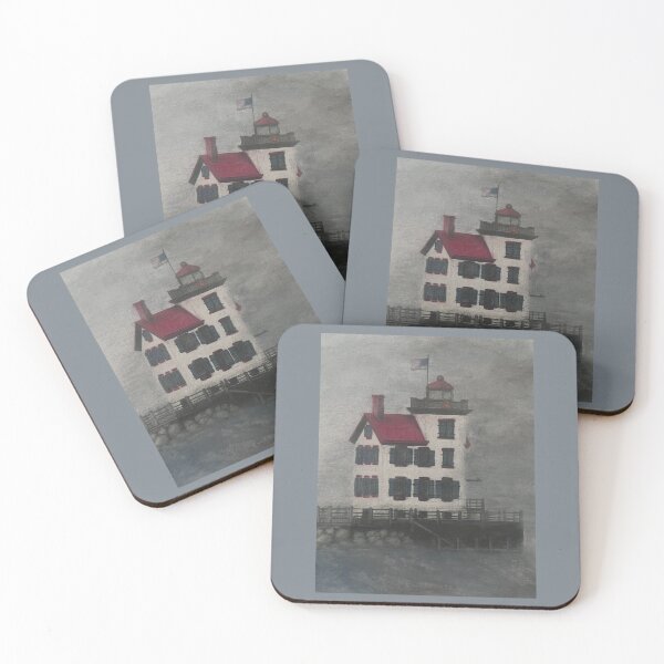 Item preview, Lighthouse in Stormy Waters – Lorain Ohio designed and sold by OdomArt.