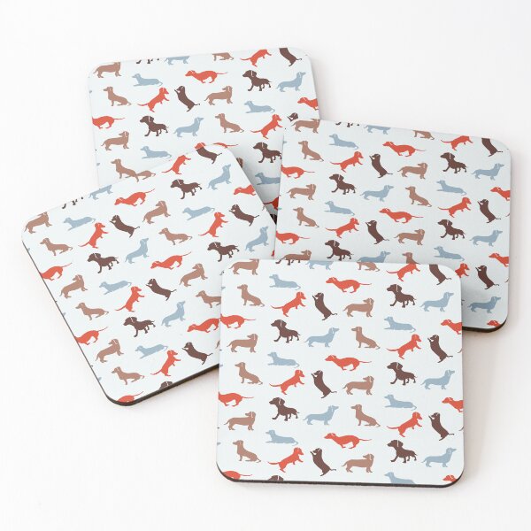 Item preview, Dachshund Pattern v24 designed and sold by Baikachi AD.