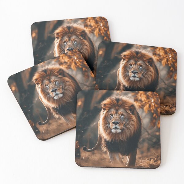 Item preview, The lion, the king of beasts designed and sold by Bettina  Kienitz.