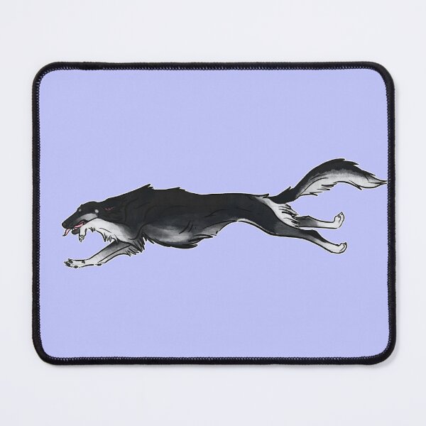 Item preview, Black & White Silken Windhound designed and sold by Sparklepupfaeri.