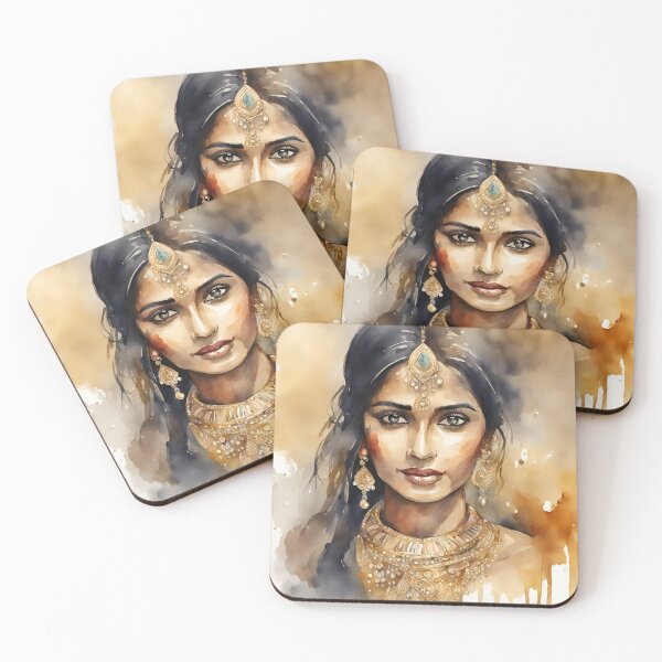 Item preview, Indian woman designed and sold by StyleSketch.