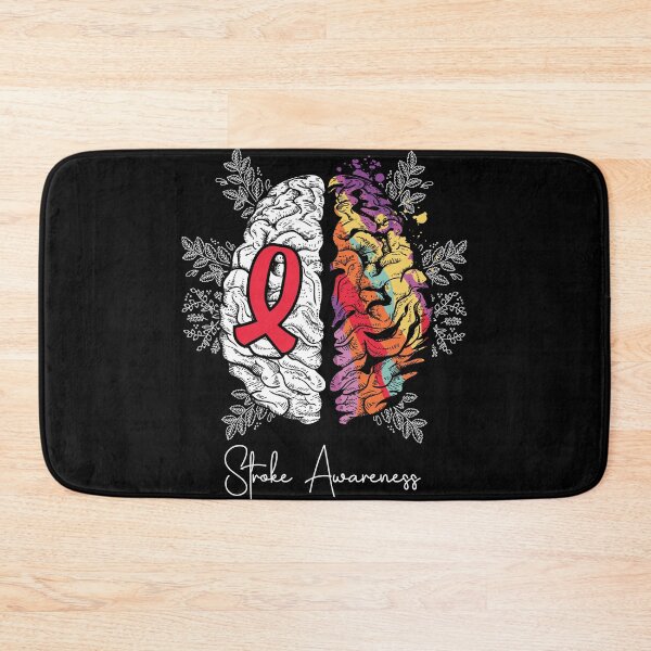 Item preview, Brain & Red Ribbon: Stroke Awareness designed and sold by Shirtey.