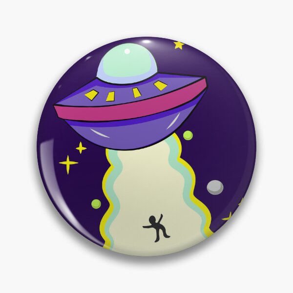 Item preview, UFO abducting a guy designed and sold by RoQuintana.