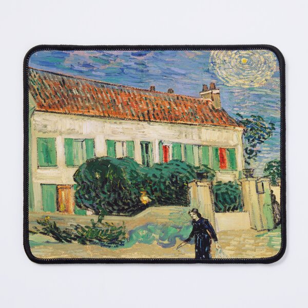 Item preview, White House at Night, Painting by Vincent van Gogh designed and sold by Suzana Djordjevic.