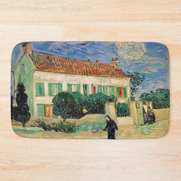 Item preview, White House at Night, Painting by Vincent van Gogh designed and sold by Suzana Djordjevic.