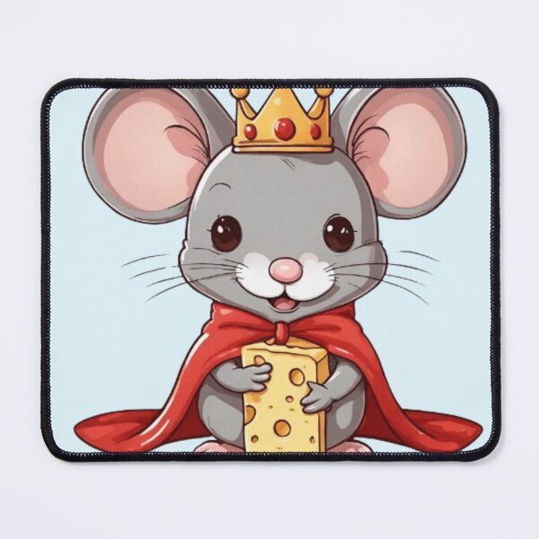 Item preview, Cute princess mouse with cheese  designed and sold by Culmika.