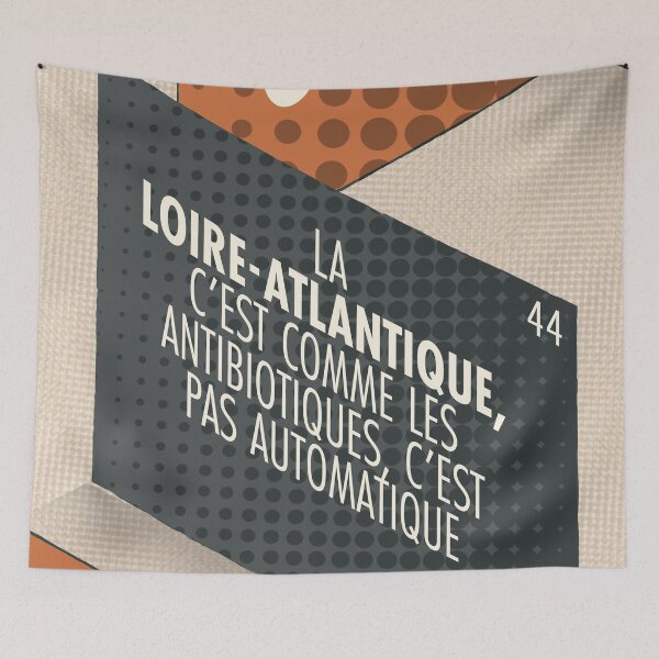 Item preview, Loire-Atlantique is like antibiotics, it's not automatic, the slogan is debatable designed and sold by Cyrille BRG.