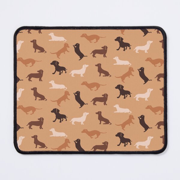 Item preview, Dachshund Pattern v26 designed and sold by Baikachi AD.