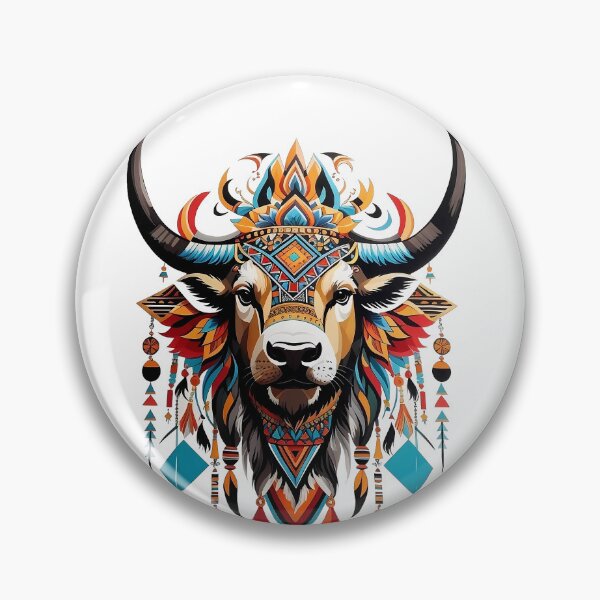 Item preview, Tribal buffalo spirit logo designed and sold by Laufer15.