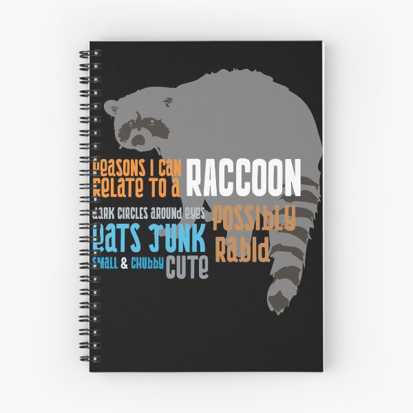 Item preview, Reasons I Can Relate To A Raccoon Funny Cute Chubby  designed and sold by Kieran Abbott.