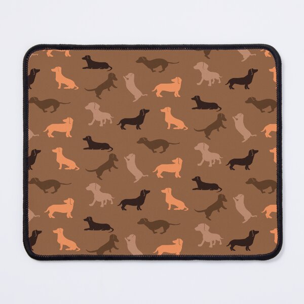 Item preview, Dachshund Pattern v27 designed and sold by Baikachi AD.