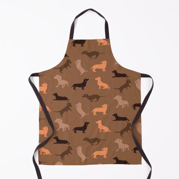 Item preview, Dachshund Pattern v27 designed and sold by Baikachi AD.