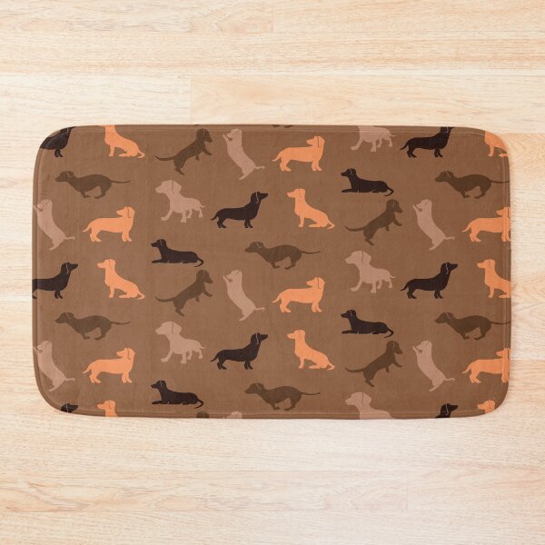 Item preview, Dachshund Pattern v27 designed and sold by Baikachi AD.
