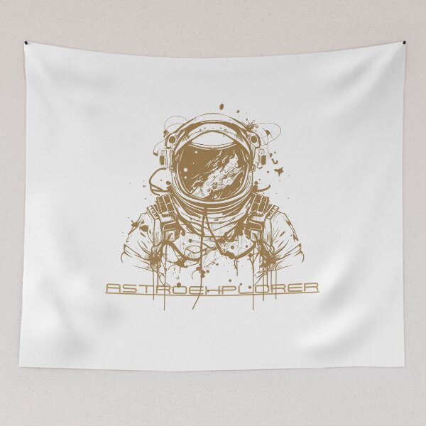 Item preview, Astronaut explore retro designed and sold by KrisStoneski.