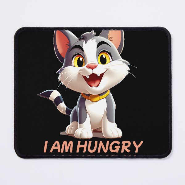 Item preview, Hungry Cat designed and sold by neworionsOrions.