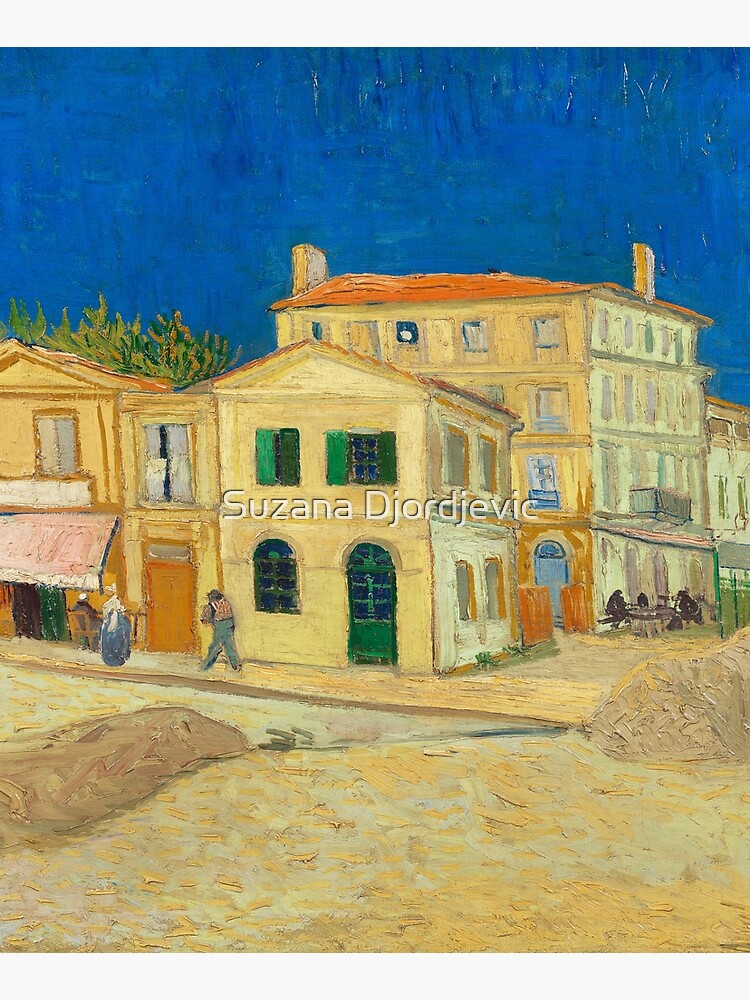 ARTCANVAS The Yellow House good 1888 by Vincent Van Gogh Canvas Art Print