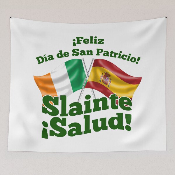 Item preview, Día de San Patricio en español España e Irlanda designed and sold by REAL IRISH GIFTS.