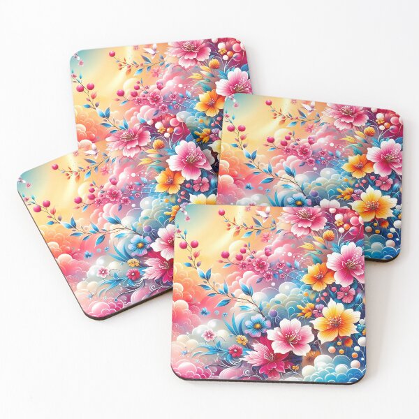 Item preview, Bloom of Harmony: A Vivid Floral Cascade designed and sold by Vitalka-uk.