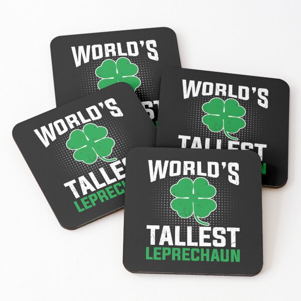 Item preview, World's Tallest Leprechaun - St Patricks Day  designed and sold by Smix Pixels.