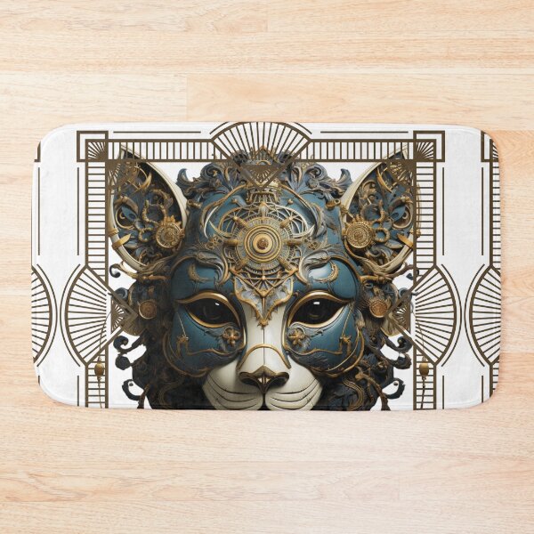 Item preview, Art Deco Cat Mask  designed and sold by ArDecoS.